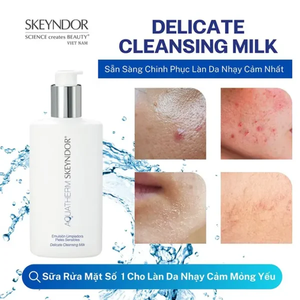 ndor-Delicate-Cleansing-Milk-Sữa-Rửa-Mặt-Cho-Da-Nhạy-Cảm