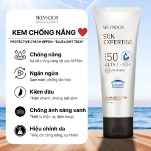 Skeyndor Blue Light TechSPF50 Kem Chống Nắng